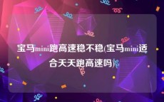 宝马mini跑高速稳不稳(宝马mini适合天天跑高速吗)