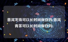 普洱龙珠可以长时间保存吗(普洱青茶可以长时间保存吗)