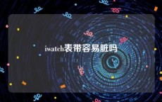 iwatch表带容易脏吗