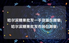 哈尔滨糖果批发一手货源在哪里(哈尔滨糖果批发市场在哪里)