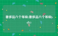 奢侈品六个等级(奢侈品六个等级bally)