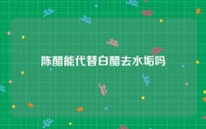 陈醋能代替白醋去水垢吗