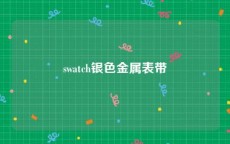 swatch银色金属表带