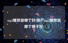 mp3播放器哪个好(国产mp3播放器哪个牌子好)