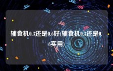 辅食机0.3还是0.6好(辅食机0.3还是0.6实用)