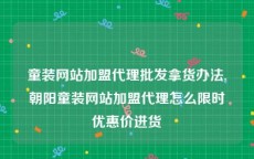 童装网站加盟代理批发拿货办法,朝阳童装网站加盟代理怎么限时优惠价进货