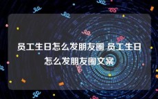 员工生日怎么发朋友圈 员工生日怎么发朋友圈文案