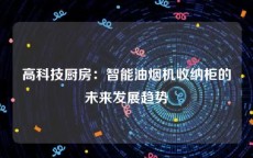 高科技厨房：智能油烟机收纳柜的未来发展趋势