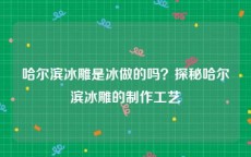 哈尔滨冰雕是冰做的吗？探秘哈尔滨冰雕的制作工艺