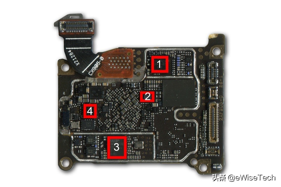 OPPO Watch2拆解：器件不多，细节倒是做得不错