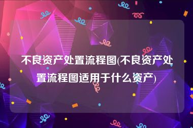 不良资产处置流程图(不良资产处置流程图适用于什么资产)